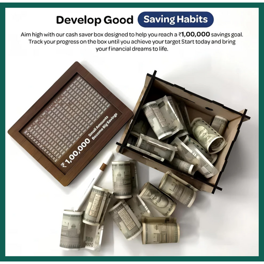 Savings Challenge Piggy Bank