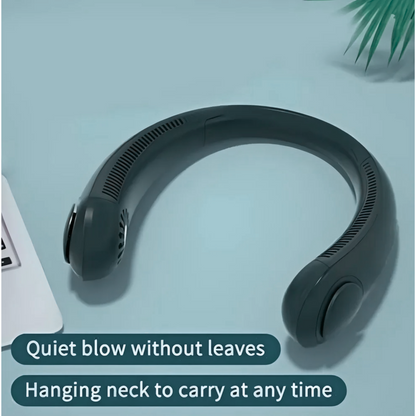 Portable Bladeless Hanging Rechargeable Neck Fan